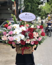 Lẵng Hoa 06 - belovedbeyond.com