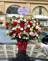 Lẵng Hoa 08 - belovedbeyond.com