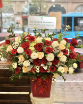 Ef - Lẵng Hoa Hồng 02 - belovedbeyond.com