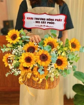 Lb - Lẵng Hoa Chúc Mừng - belovedbeyond.com