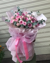 Bó Hồng Dâu Ngọt Ngào - belovedbeyond.com