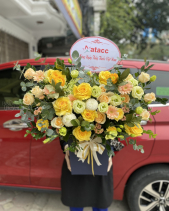 Lẵng Hoa Chúc Mừng 2 - belovedbeyond.com