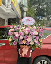 Lẵng Hoa Chúc Mừng 3 - belovedbeyond.com