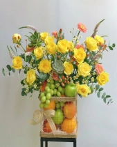 Lẵng Hoa Sức Khỏe 02 - belovedbeyond.com