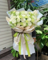 Bó Hoa Hồng Xanh - belovedbeyond.com