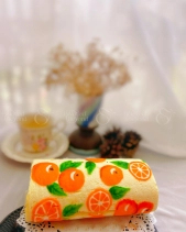 Bánh Bông Lan Cuộn Trái Cam - belovedbeyond.com