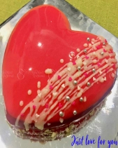 Bánh Kem Glaze Heart - belovedbeyond.com