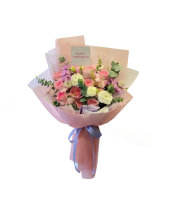Bó Hoa Hồng Chúc Mừng - belovedbeyond.com