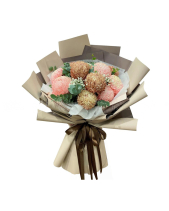 Bó Hoa Cúc Mẫu Đơn Coffee - belovedbeyond.com