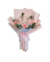 Bó Hoa Hồng Dâu - belovedbeyond.com