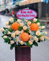 S54 - Lẵng Hoa Xinh 11 - belovedbeyond.com