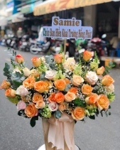 S54 - Lẵng Hoa Xinh 13 - belovedbeyond.com