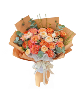 Bó Hoa Tone Cam 01 - belovedbeyond.com