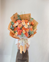 Bó Hoa Tone Cam 01 - belovedbeyond.com