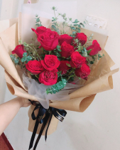 Bó Hoa Hồng Đỏ - belovedbeyond.com