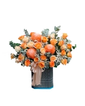 S54 - Lẵng Hoa Xinh 24 - belovedbeyond.com