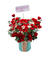 Hộp Hoa Hồng  Đỏ - belovedbeyond.com
