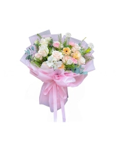 Bó Hoa Pastel Nhẹ Nhàng - belovedbeyond.com