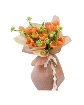 Orange Tulip - belovedbeyond.com