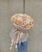 Bó Hoa Hồng Tone Nâu - belovedbeyond.com