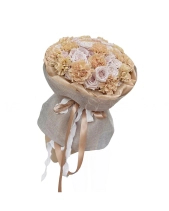 Bó Hoa Hồng Tone Nâu - belovedbeyond.com