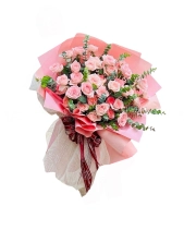 Bó Hoa Hồng Pastel - belovedbeyond.com