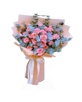 Bó Hoa Hồng Pastel - belovedbeyond.com