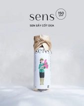 Sens - Sen Sấy Cốt Dừa (Hủ 150Gr) - belovedbeyond.com