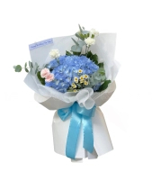Bó Hoa Tú Cầu Xanh - belovedbeyond.com