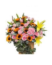 Lẵng Hoa Chúc Mừng - belovedbeyond.com