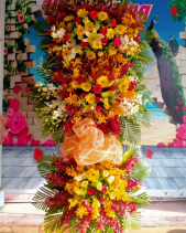 Kệ Hoa Chúc Mừng 2 Tầng - belovedbeyond.com