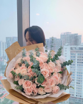 Bó Hồng Kem - belovedbeyond.com