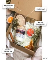 Heny Garden - Set Quà Tặng Nến Thơm Chill C-12 - belovedbeyond.com