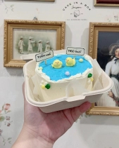 Bánh Kem Bento Dễ Thương - 10Cm - Cake In A Box - belovedbeyond.com
