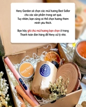 Heny Garden - Set Quà Tặng Nến Thơm Chill C-16 - belovedbeyond.com