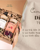 Trà & Nước Hoa Khô & Tinh Dầu - Combo Diệu Châu - belovedbeyond.com