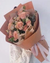 Bó Hoa Tone Cà Phê Tặng Nàng - belovedbeyond.com