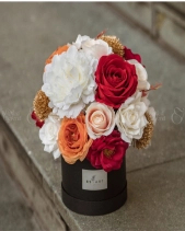 Hộp Hoa Happy Day Size M - Hoa Lụa (2) - belovedbeyond.com