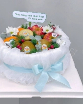 Bánh Kem Hoa Và Trái Cây Nhập Khẩu Lạ Mắt - belovedbeyond.com