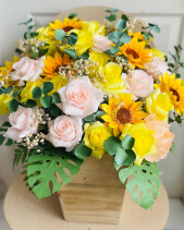 Hoa Giấy - Lẵng Hoa Hướng Dương - belovedbeyond.com