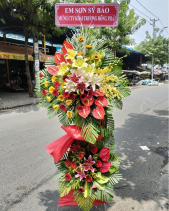 Hoa Chúc Mừng Ngày Thành Lập Công Ty - Thắng Lợi 02 - belovedbeyond.com