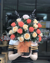 Lẵng Hoa Hồng - belovedbeyond.com