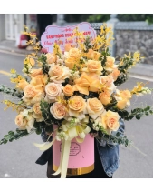 Lẵng Hoa Chúc Mừng - belovedbeyond.com
