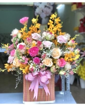 Lẵng Hoa Chúc Mừng - belovedbeyond.com