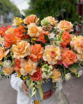 Lẵng Hoa Chúc Mừng - belovedbeyond.com