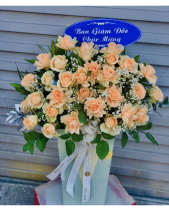 Lẵng Hoa Chúc Mừng - belovedbeyond.com