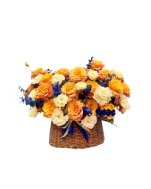 Lẵng Hoa Hồng Cam - belovedbeyond.com
