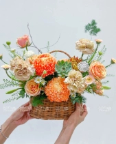 Giỏ Hoa Mix - belovedbeyond.com
