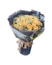 Bó Hoa Sinh Nhật Tone Vàng - belovedbeyond.com