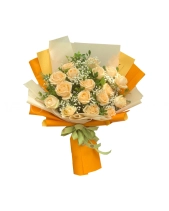 Bó Hoa Sinh Nhật Tone Vàng - belovedbeyond.com